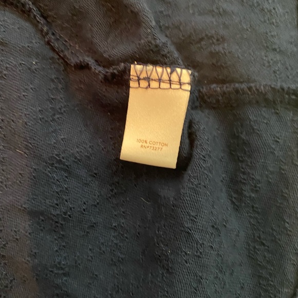 Lauren Conrad navy dragonfly top - Picture 7 of 10